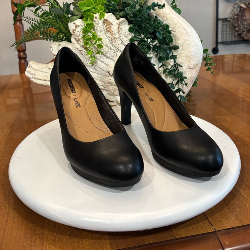 Clarks Black Women's Heels